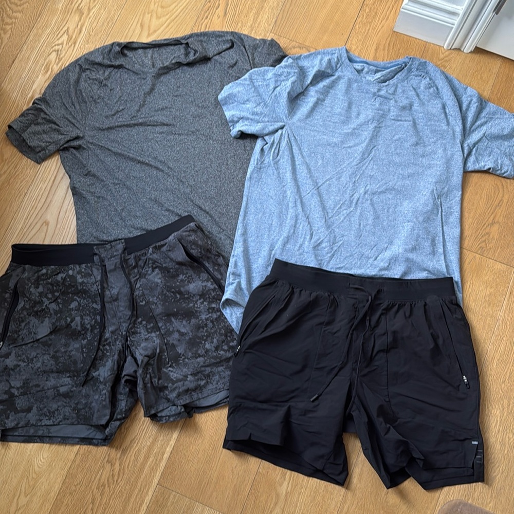 Men’s Lululemon workout bundle | size large
